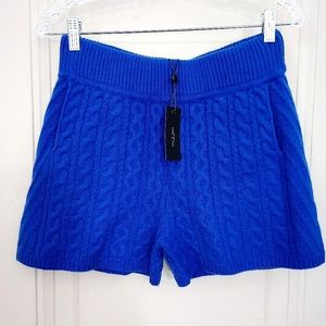 rag & bone Cashmere Cable Knit Shorts